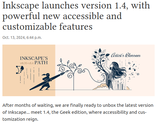 Inkscape: Geek Edition (v.1.4)