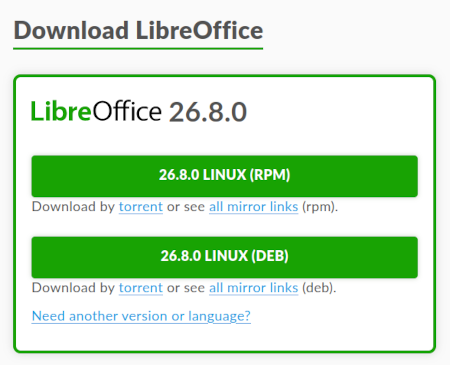 LibreOffice - миллион загрузок за неделю