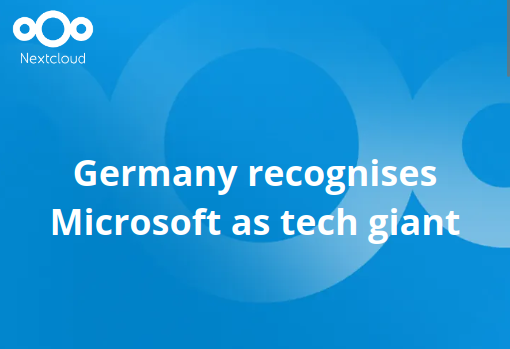 Microsoft as tech giant